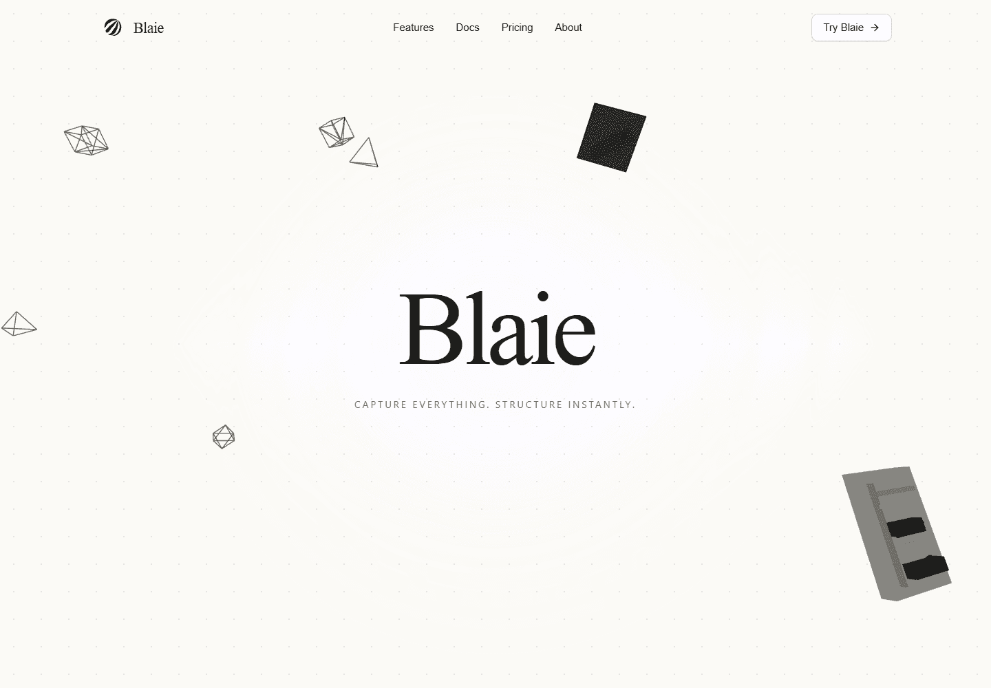 Blaie project preview